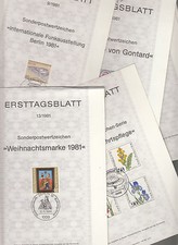 Berlin ETB Jahrg. 1981 kompl. weitere  im Shop