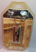 Vintage 2005 Dale Earnhardt Jr. Nascar Photo Keychain Light Racing Reflections