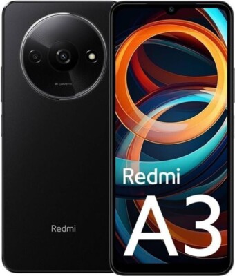 Xiaomi Redmi A3 128GB/4GB RAM LTE/4G Smartphone 6,71'' Dual-SIM Schwarz NEU
