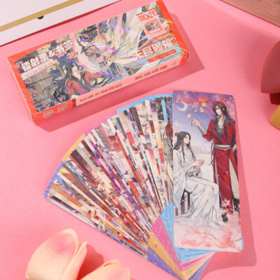 Tian Guan Ci Fu Hua Cheng Xie Lian TGCF 40pcs Photos Cards Bookmarks