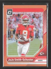 2024 Panini Donruss Optic - JuJu Smith-Schuster #136 Orange Prizm /249