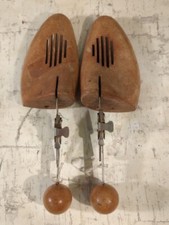 Antique Vintage Wood Metal Shoe Stretcher Form Adjustable Miller Co