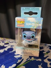 Funko Pocket Pop Llavero Lilo y Puntada en Bañera Hot Topic Excl Nuevo en Caja