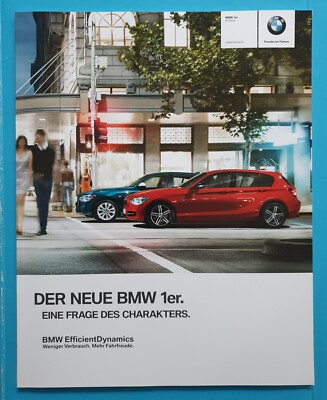 BMW'' The New BMW 1 Series.'' - 116i to 120d Catalogue / Brochure from 2011 (Mint Condition)