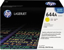 Genuine HP LaserJet Q6462A 644A Yellow Toner for CM4730 MFP Brand New Oem