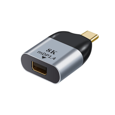 USB-C USB 3.1 Type C Male to Mini DP DisplayPort Female Adapter Converter 8K