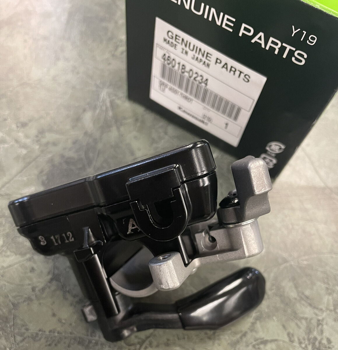 2008-2014 Kawasaki KFX450R Thumb Throttle Assembly Genuine 2008-2014 Kawasaki KFX450R Thumb Throttle Assembly Genuine