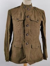 U.S. WWI AEF  tunic, soldier was member of the 27th Infantry Division, which had