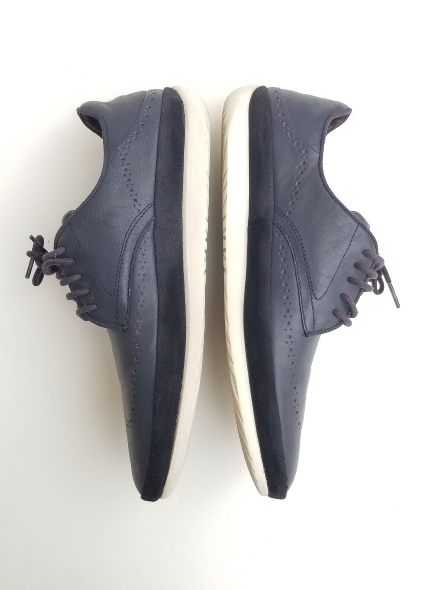 UGG DERBY Cali Navy Leather Wing Tips Men display picture 2