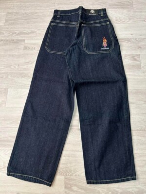 パンツ 90s 00s ILLIG PANTS rave y2k ILLIG Vintage Rave Goth Pants Nylon Rare Y2k Web Black Size