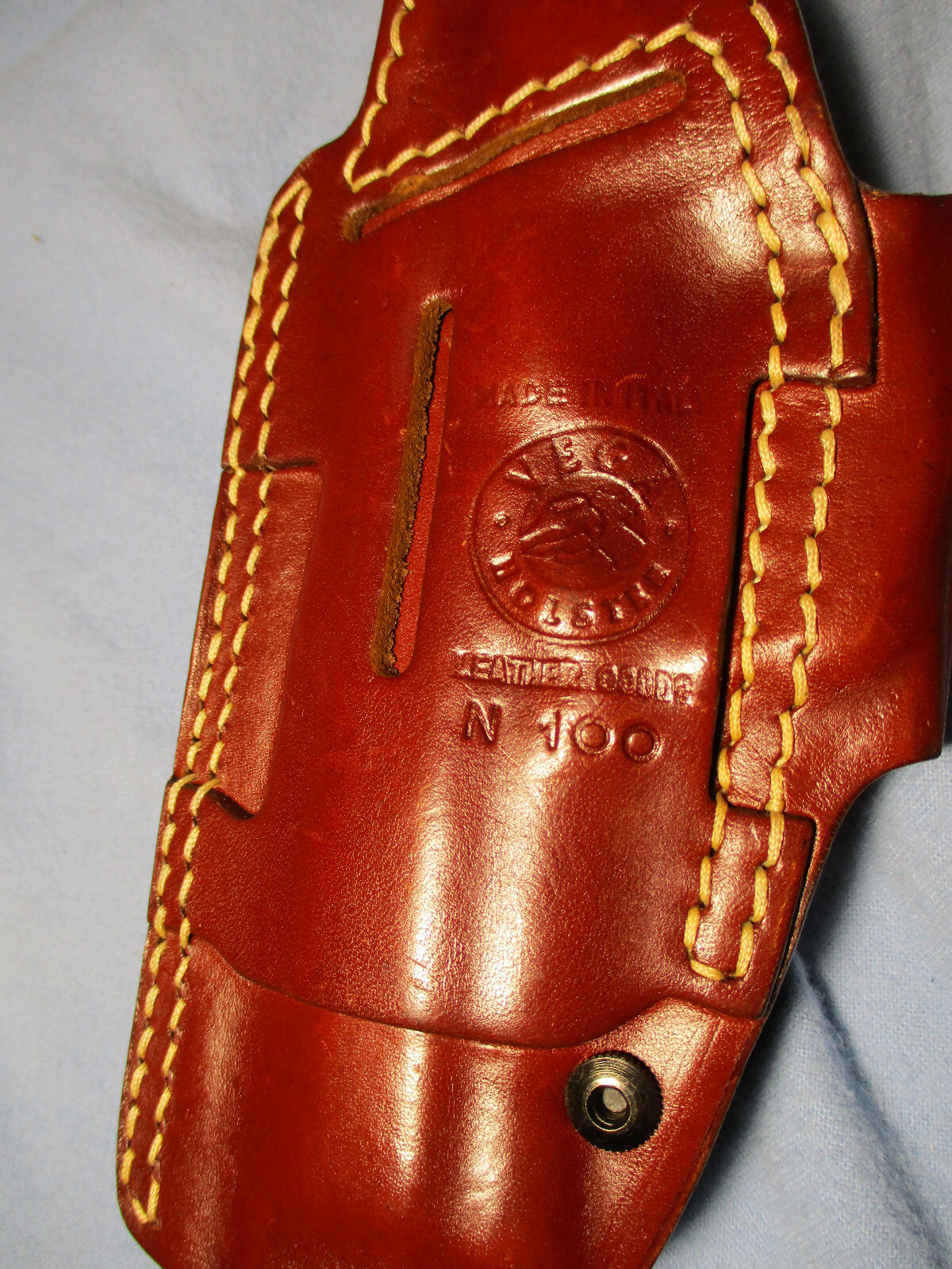 VEGA N 100 LEATHER PANCAKE HOLSTER FOR BERETTA 92/96/98 BRIGADIER MADE