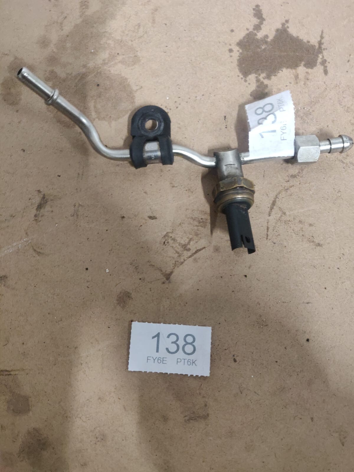 Genuine BMW N43/N53/N54 Low Pressure Fuel Sensor + Line (13537614317