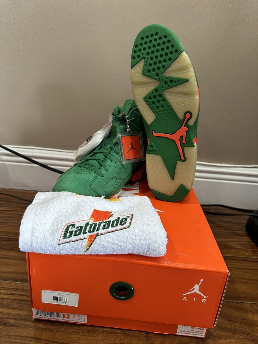 air jordan 6 レトロゲータレードグリーン Jordan 6 Retro NRG 'Green Suede Gatorade' - Air Jordan - AJ5986