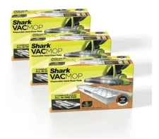 Shark VACMOP Disposable Hard Floor Vacuum and Mop Pad Refills 30 CT - NEW