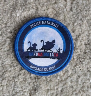 Scratch Aufnäher, Nationalpolizei, König der Löwen