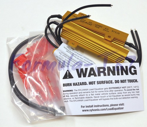 Sylvania LED Load Equalizer Resistor 4157 DRL Daytime Bulb Hyper Flash Stop Fix - Bild 7 von 12