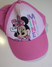 Pink Childs Minny Mouse Baseball Cap - New With Tags