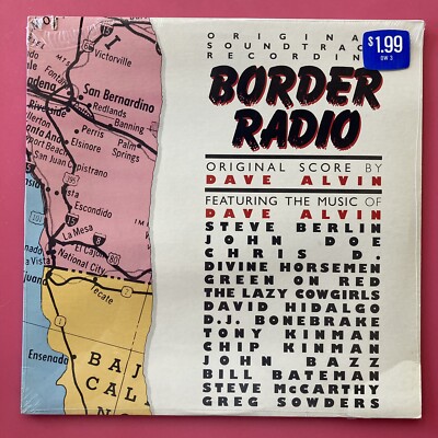 V/A    Border Radio LP SEALED Vinyl Punk Rock 1987 Enigma US Dave Alvin John Doe