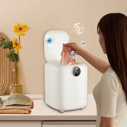 Fully Automatic Washing Drying Machine Small Portable Cleaning Underwear Socks - Picture 4 of 16