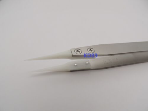 DUMONT Pinzette WA1 Griff mit 15 Delrin Spitzen SCHWEIZER HERGESTELLT - Bild 2 von 8
