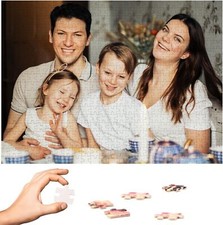 Customized personalized wooden photo puzzles, collages, and personal gifts