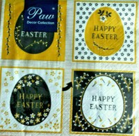 Servietten Ostern Happy Easter Sehr Nett 20 Stk 33X33 Cm Neu