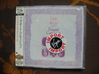 CD FAIRPORT CONVENTION - Liege & Lief /REMASTER SHM-CD JAPAN OBI (2010) NEUF 9 - Photo 1/2