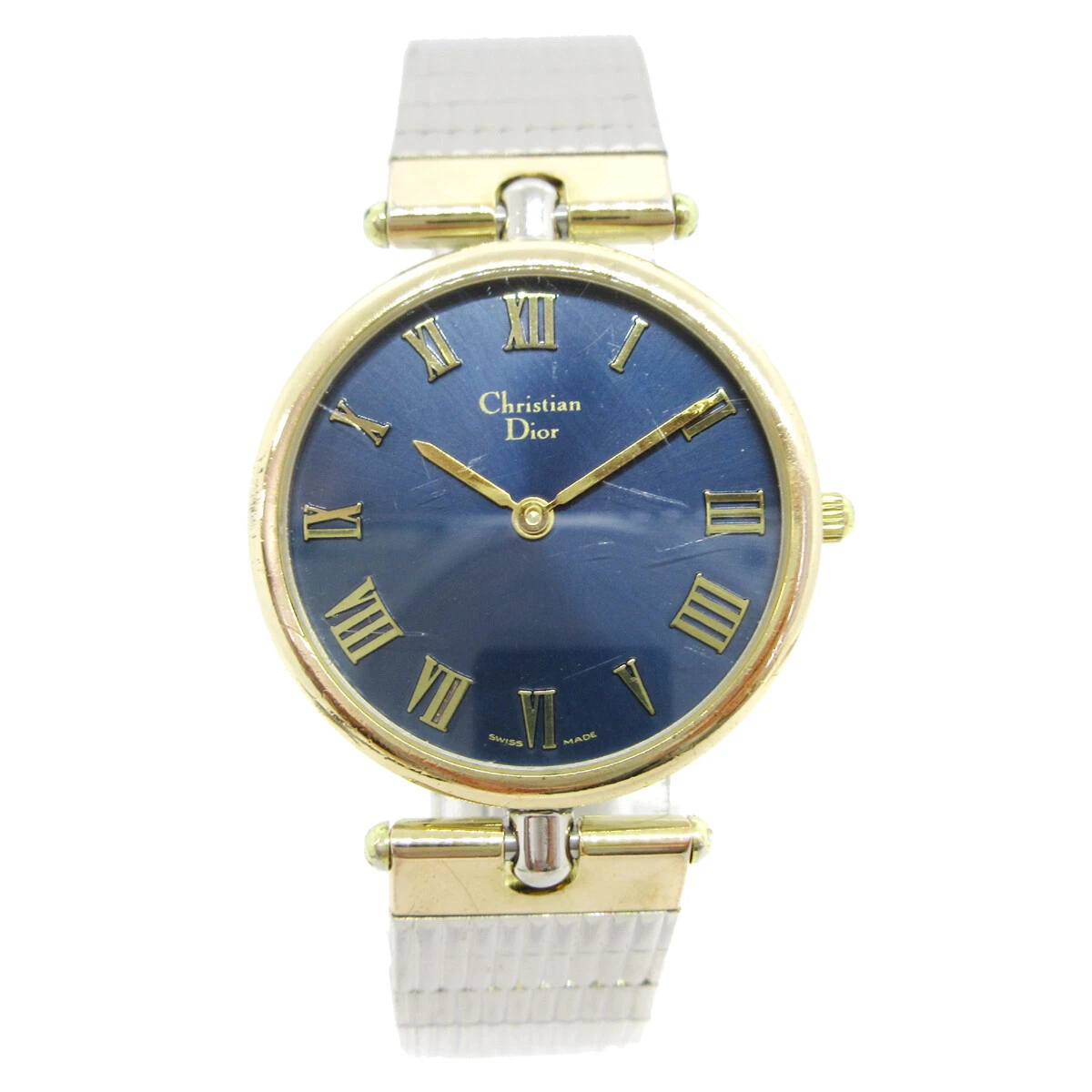 Christian Dior 3028 montre bracelet à quartz pour femme en acier inoxydable 90317