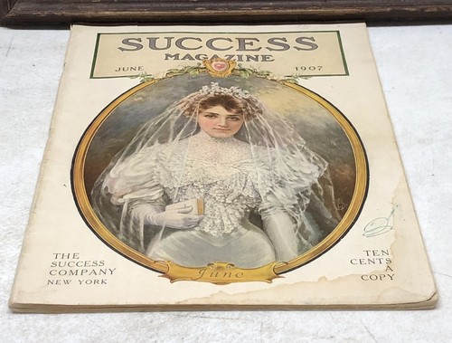 Success Magazin Juni 1907 selten Vintage Oversize Mag F Banks früher Baseball - Bild 18 von 20