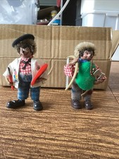 VINTAGE Original PETER STEIFF Hedgehog Mecki Dolls made in Austria 3  