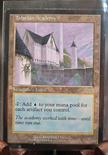 Tolarian Academy Urza's Saga MTG Regular Moderately Played 
