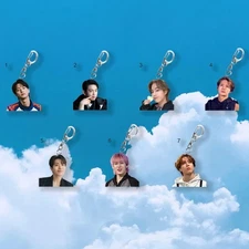 Kpop GOT7 Acrylic Keychain Accessory Keyring JinYoung YuGyeom Jackson Wang