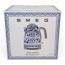 SMEG KLF03DGBEU Dolce&Gabbana Wasserkocher blu mediterraneo Wasserkocher