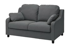 NEW IKEA 604.383.62 Vinliden Cover for 2-seat sofa, Hakebo dark grey