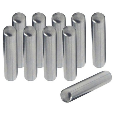 10pcs Passstift Rod Carbon Steel Shelf Support Pin befestigen Elemente
