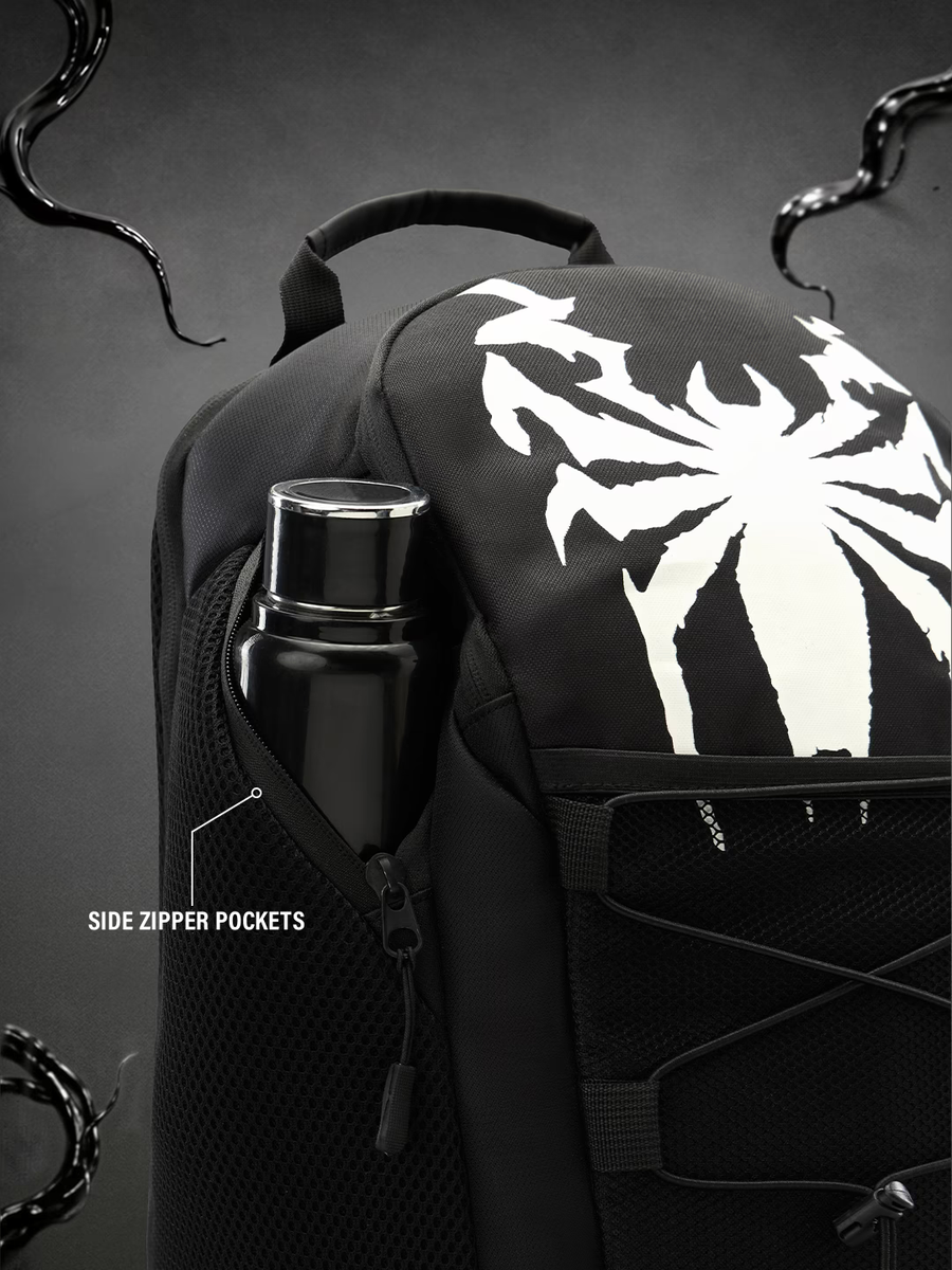 Venom Marvel Lethal Spiderman Enemy Backpack Limited Edition Black