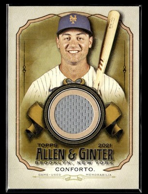 2021 Topps Allen & Ginter #AGA-MC Michael Conforto jersey card New York Mets