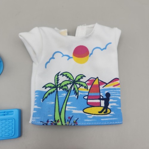 1990 Vintage Mattel Barbie Ken Doll Active Wear #775 - Boombox Sunglasses - Afbeelding 2 van 6