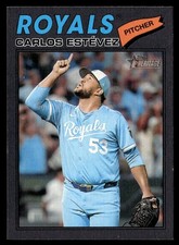 2026 Topps Heritage Grey Carlos Estevez Kansas City Royals #314