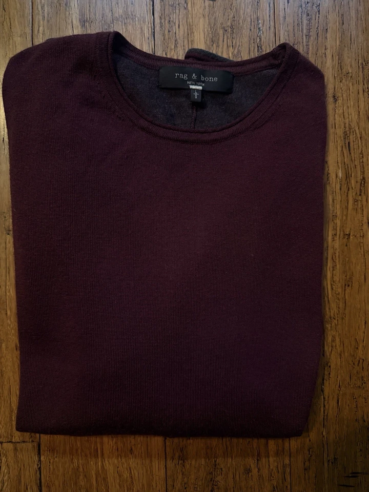 Rag & Bone, Size Large Mens Sweater - Image 2 of 4