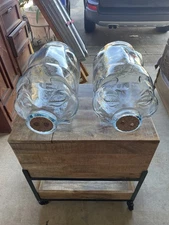 Libbey Glass Pig 5 Gallon Bank Jar Terrarium