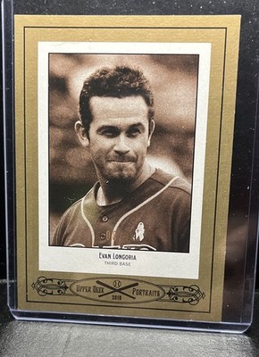 2010 Upper Deck - Portraits Evan Longoria #SE-86 Gold 08/99 RARE