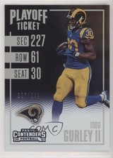 2016 Panini Contenders Playoff Ticket 226/249 Todd Gurley II #17 fm0