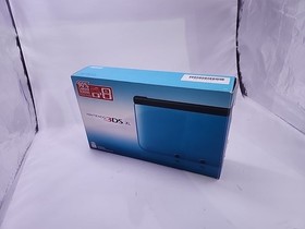 Nintendo 3DS XL Blue & Black 4GB Memory CIB w/ Manual + Charger Tested & Working