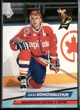 🏒 1992-93 Fleer Ultra  - Steve Konowalchuk RC Capitals #437