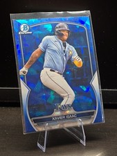 Xavier Isaac 2023 Bowman Chrome Sapphire #BCP-157 - Rays