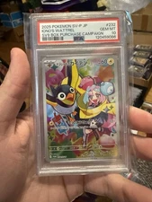 PSA 10 Iono's Wattrel #232 Pokémon SV-P Promo Japanese 2025