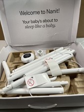 Nanit Pro Smart Baby Monitor with Floor Stand White, Comes With Items Pictured