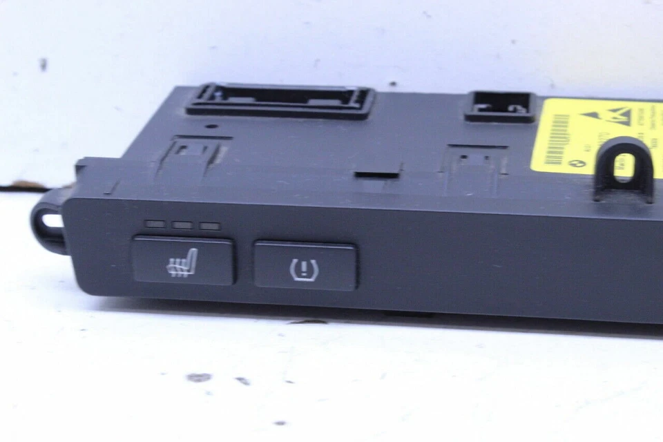 BMW M6 2007 cupé E63 tablero inferior asiento calefacción interruptor fabricante de equipos originales usado Foto 3 de 4