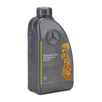 1L 1 Liter ORIGINAL Mercedes-Benz Motoröl Öl 0W-40 MB 229.52 000989750911